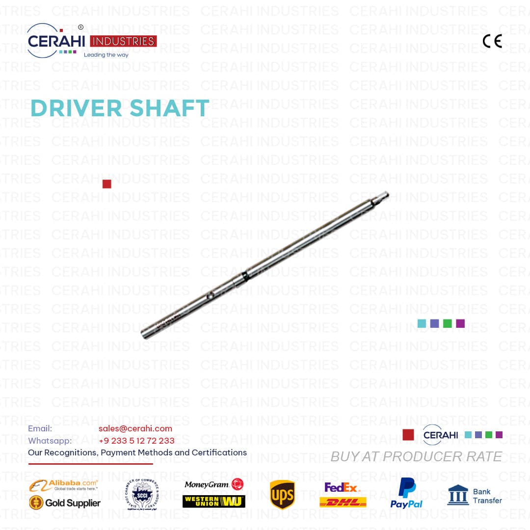 Buy High Quality Driver Shaft for Precise and Durable Maxillofacial Surgery Applications