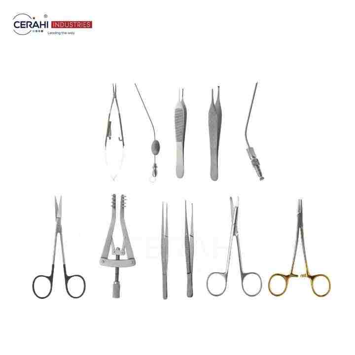 Buy Basic Plastic Surgery Instrument Sets Durable and High Quality by Cerahi Industries