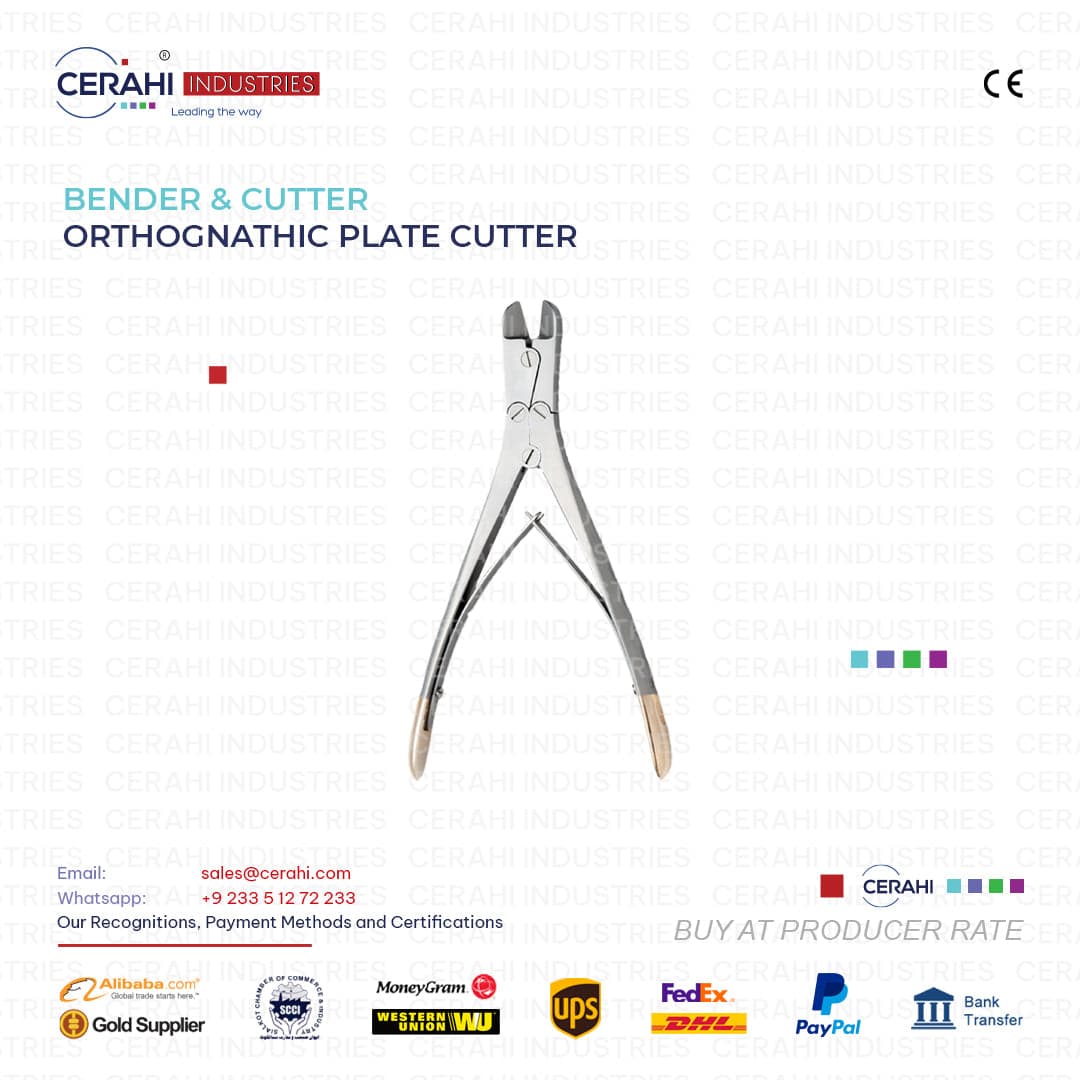 Buy Premium Bender and Cutter Orthognathic Plate Cutter for Maxillofacial Surgery by Cerahi