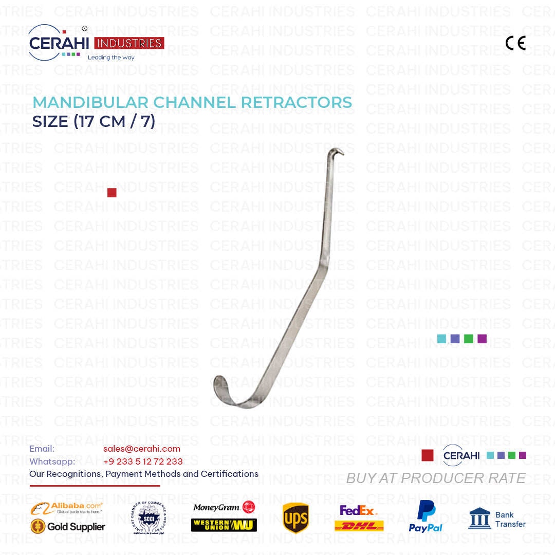 Ramus Clamps Pattern 17cm | Maxillofacial Surgical Clamp