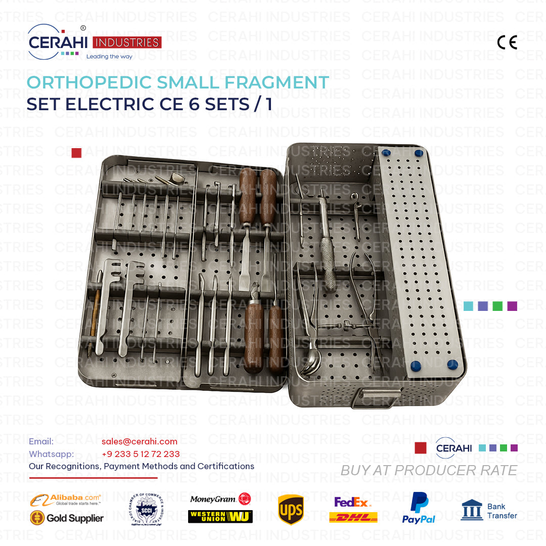 Electric Small Fragment Orthopedic Set CE Certified 6-in-1