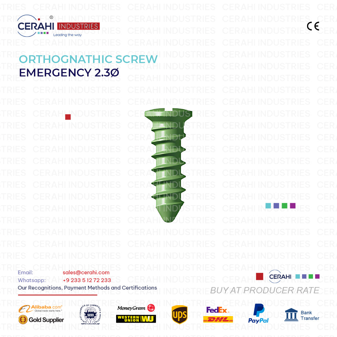 Orthognathic Screw Emergency 2.30 | Maxillofacial Screw