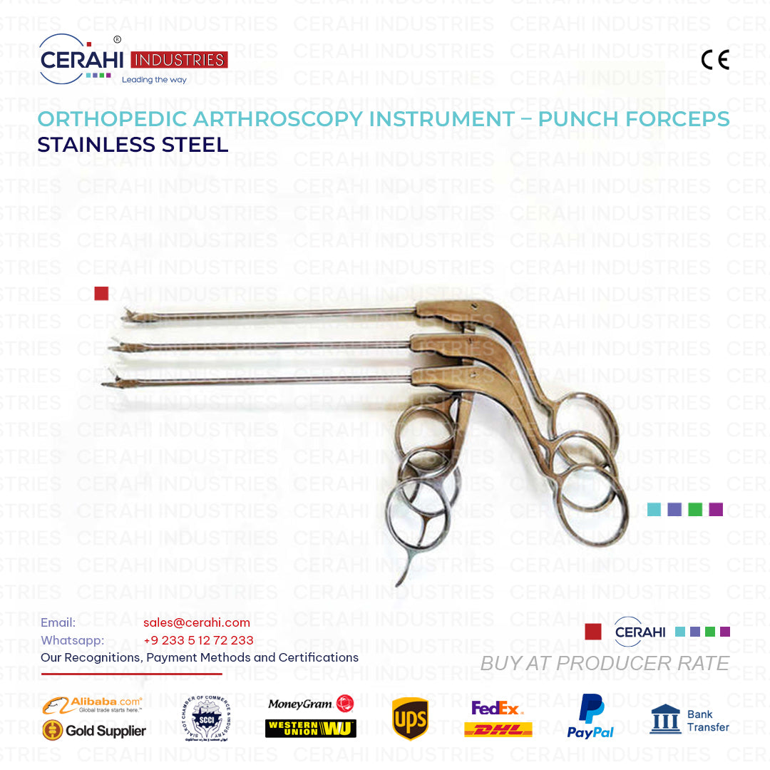 Arthroscopy Punch Forceps Stainless Steel | Cerahi