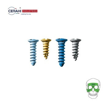Titanium Maxillofacial Screws 1.3 mm Self Drilling Screws Facial Locking Mini Screws Titanium self drilling tapping